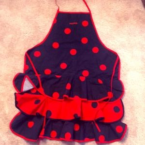 Red and Black Apron from Madrid
